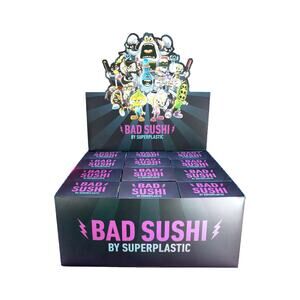 Superplastic BAD SUSHI Full Case 12 Blind Boxes Sealed Vinyl Figures